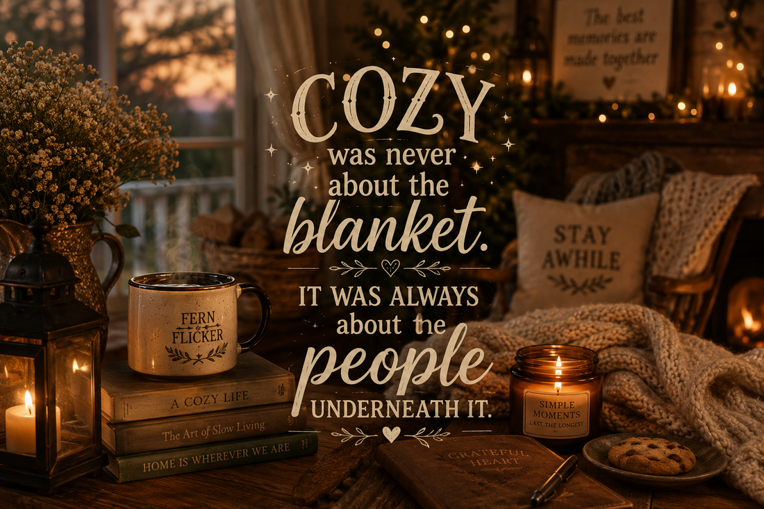 Why We Keep Choosing Cozy | Finding Comfort, Slow Living & Home in Everyday Moments