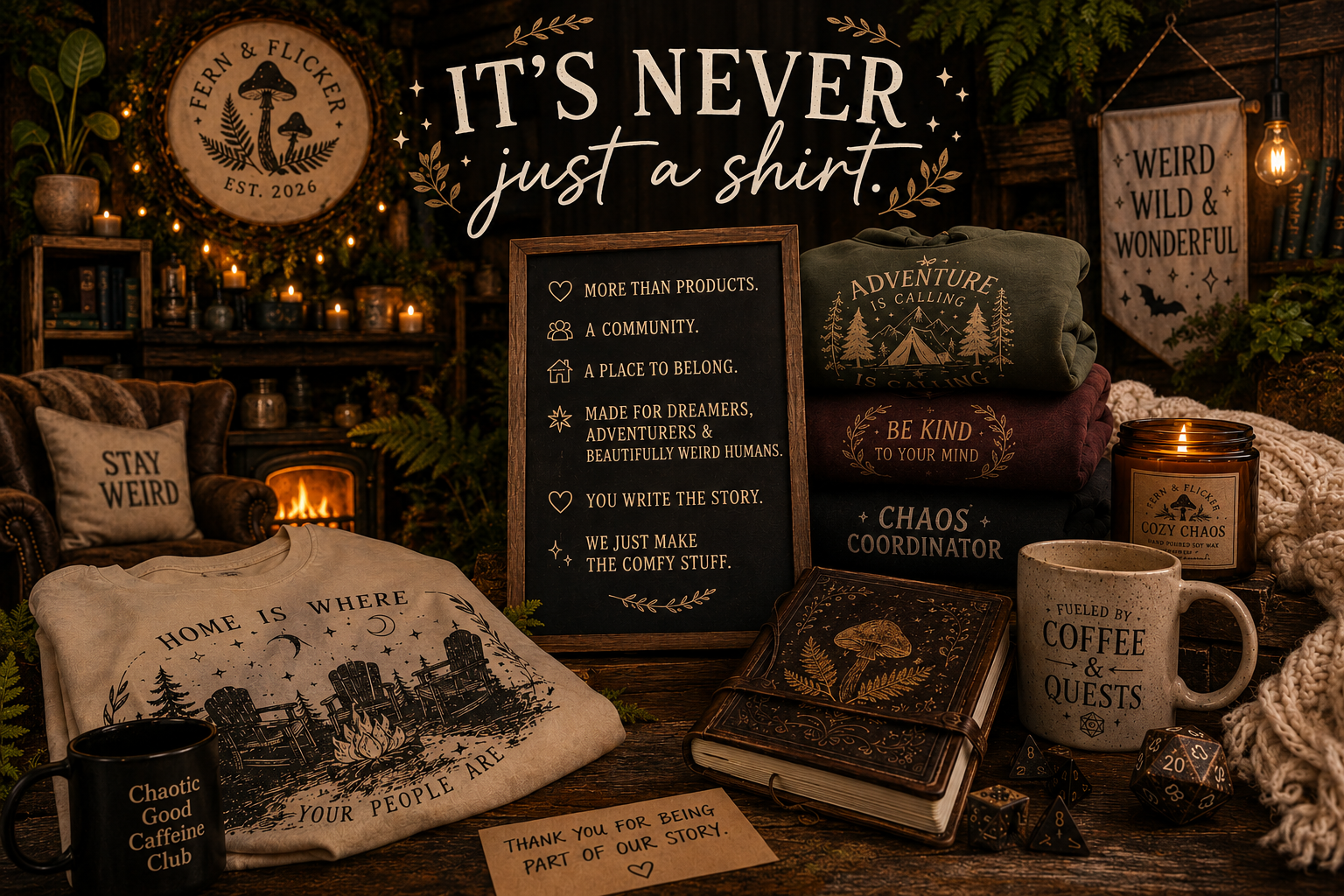 It's Never Just a Shirt | The Heart Behind Fern & Flicker