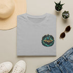 Tap Land and Cry Tee — Floating Island Colorful Graphic T-Shirt