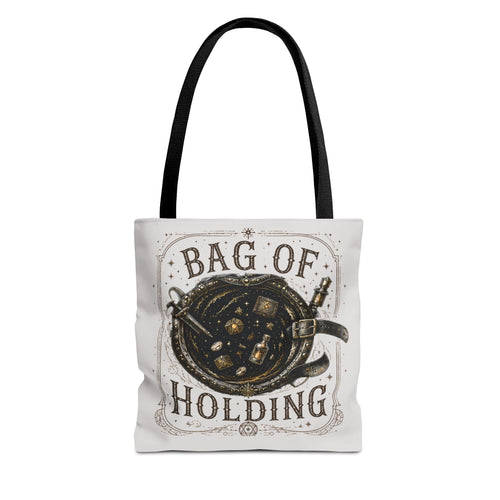 Adventurer's "Bottomless" Tote Bag — RPG Loot Fantasy Canvas Tote