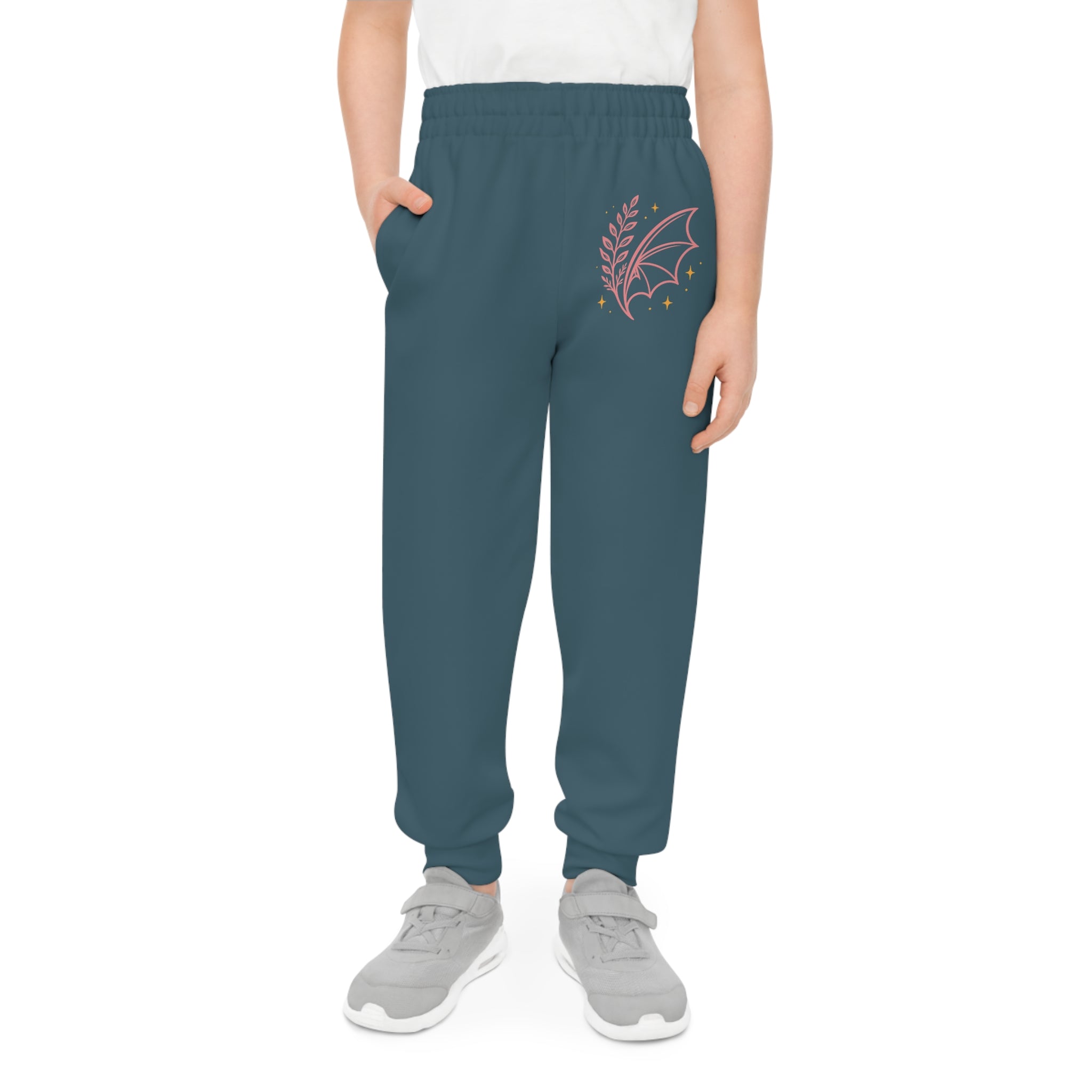 Fern & Flicker Girls Sweatpants — Cozy Casual Sweatpants for Kids