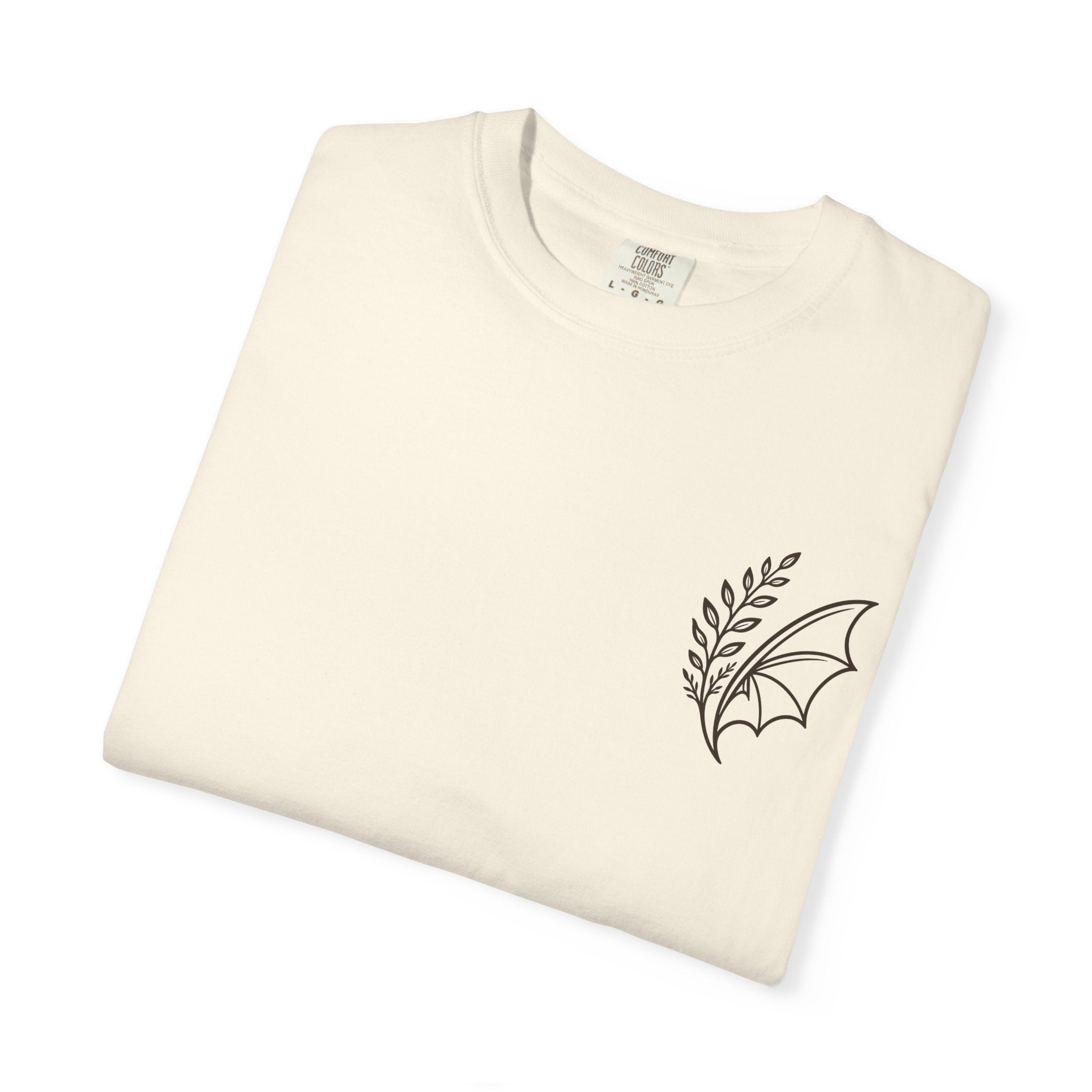 Men's Fern & Flicker Graphic T-Shirt — Outdoor Nature Campfire Design