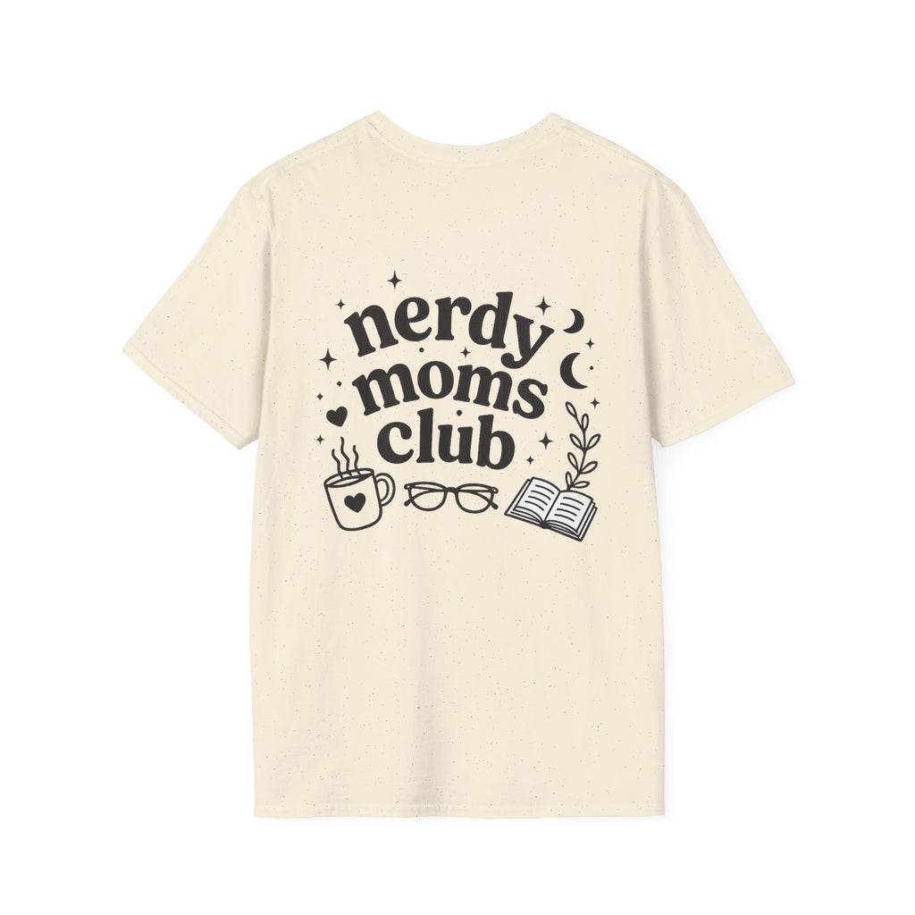 D20 Minimalist Dice T-Shirt — Comfy Nerdy Moms Club Graphic Tee