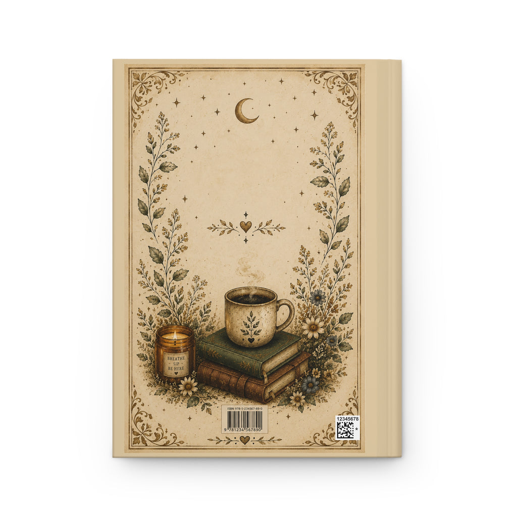 Coffee and Quiet Moments Hardcover Notebook for Notes, Thoughts & Gratitude