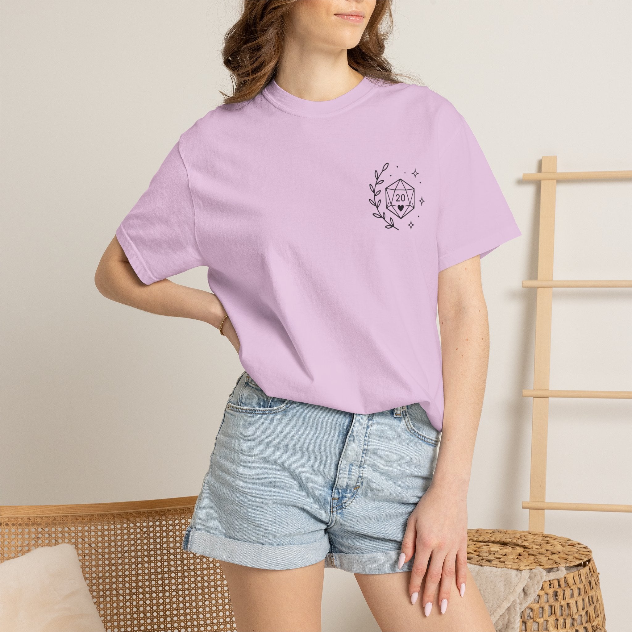 Colorful Nerdy Moms Club T-Shirt — Graphic "Raising Tiny Humans One Quest at a Time" Tee