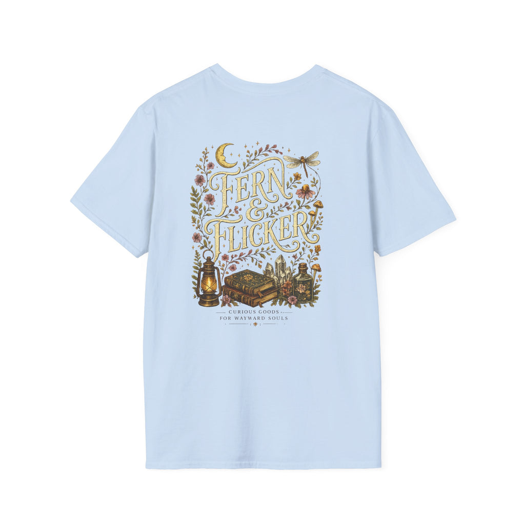 Fern & Flicker Gold and Laurel Brand Tee