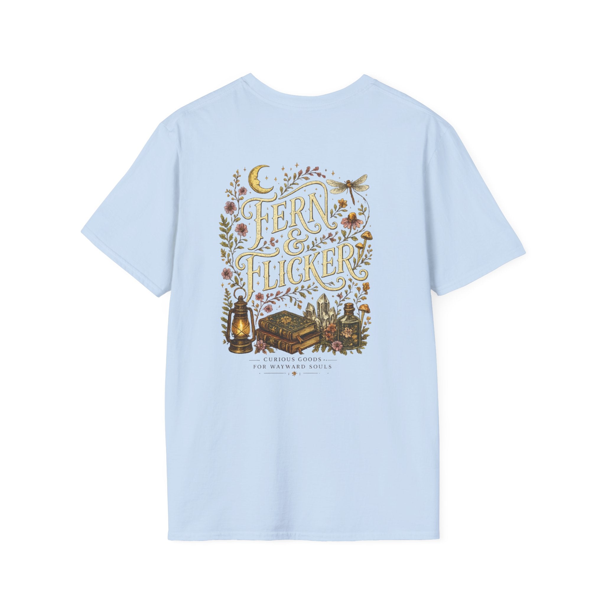 Fern & Flicker Gold and Laurel Brand Tee