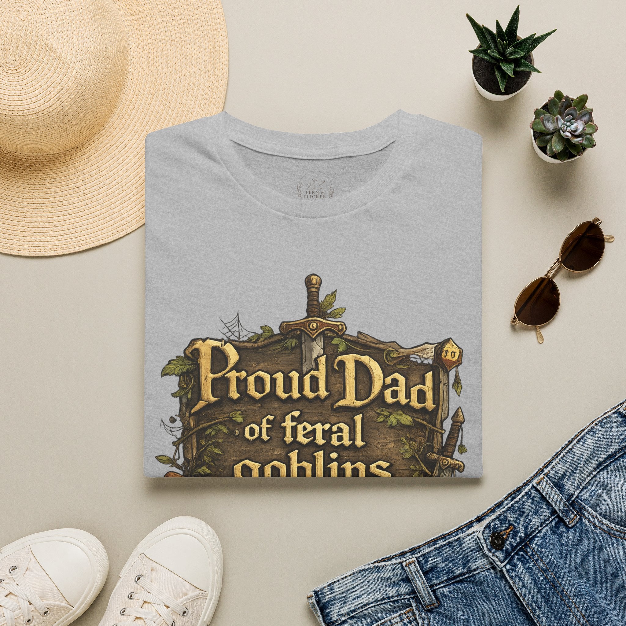 Proud Dad of Feral Goblins T-Shirt