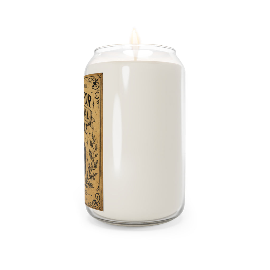 Soy Candle — "Roll for Emotional Damage" Comfort Spice Scent