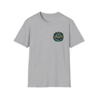 Tap Land and Cry Tee — Floating Island Colorful Graphic T-Shirt