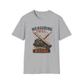Measuring Twice Still Wrong T-Shirt — Funny Carpenter / DIY Builder Tee
