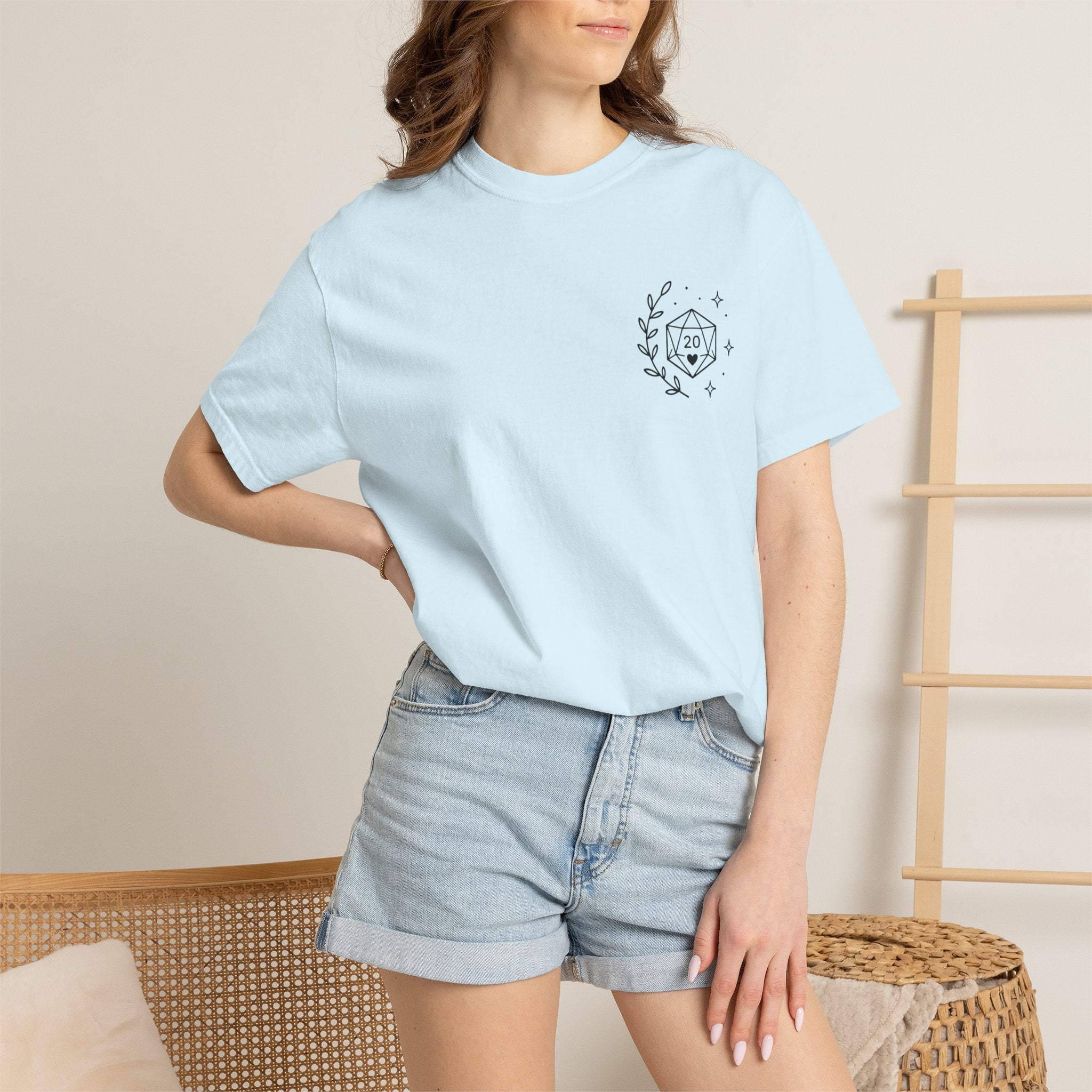Colorful Nerdy Moms Club T-Shirt — Graphic "Raising Tiny Humans One Quest at a Time" Tee