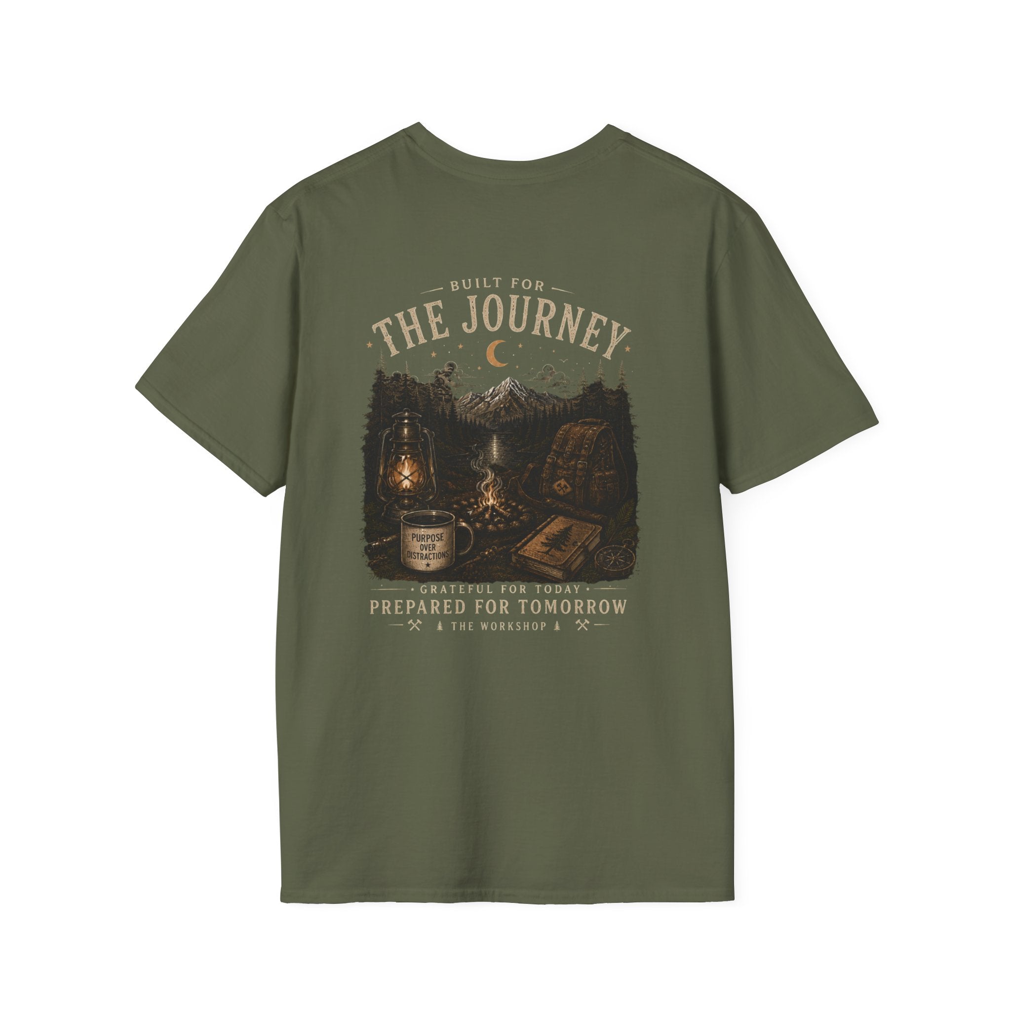 The Workshop Anvil T-Shirt — Vintage Blacksmith Logo Tee