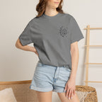 Colorful Nerdy Moms Club T-Shirt — Graphic "Raising Tiny Humans One Quest at a Time" Tee