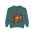 Running on Cider & Spite Cozy Funny Fall Sweatshirt