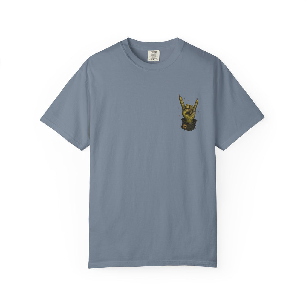 Tired Dad of Feral Goblins Funny Tee