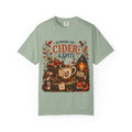 Running on Cider & Spite Funny Fall Aesthetic Tee