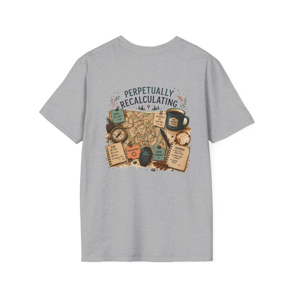 Perpetually Recalculating Funny Graphic Tee
