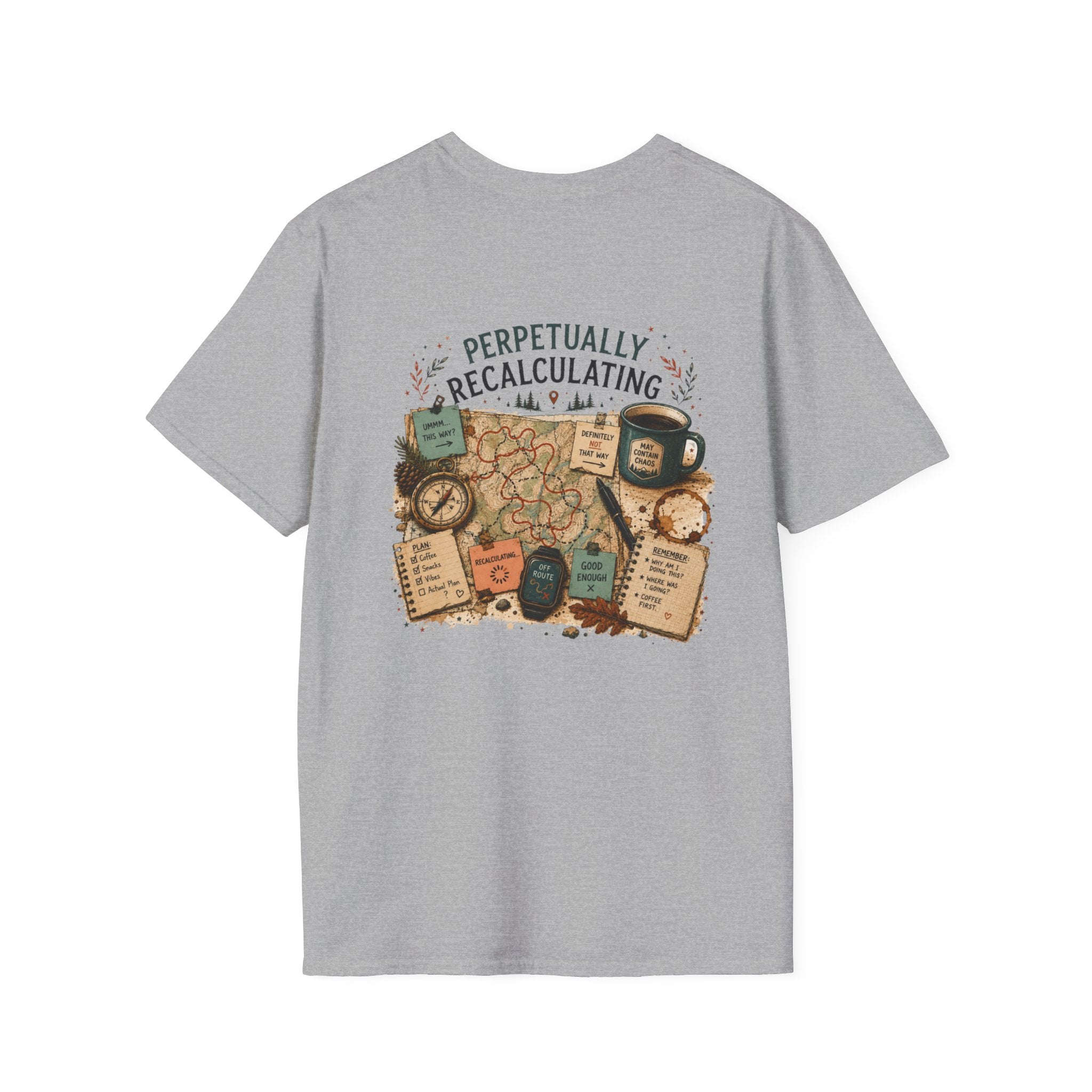 Perpetually Recalculating Funny Graphic Tee