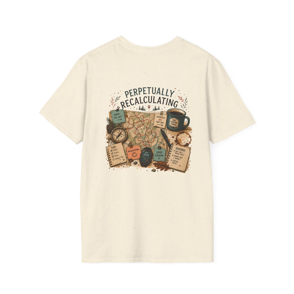 Perpetually Recalculating Funny Graphic Tee