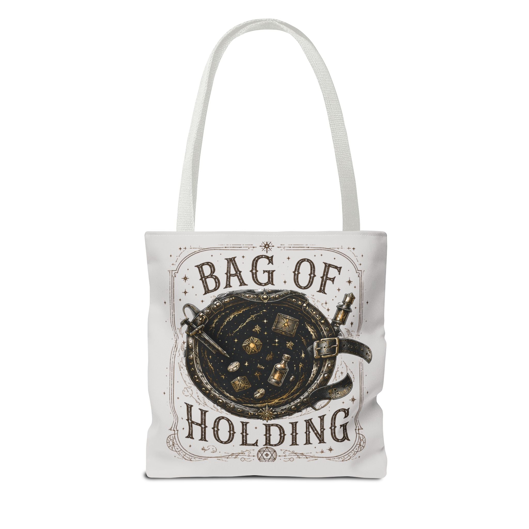 Adventurer's "Bottomless" Tote Bag — RPG Loot Fantasy Canvas Tote