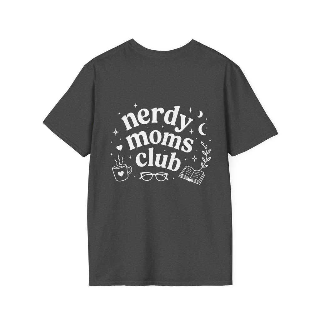 D20 Dice Crest T-Shirt — Comfy Nerdy Moms Club Tee