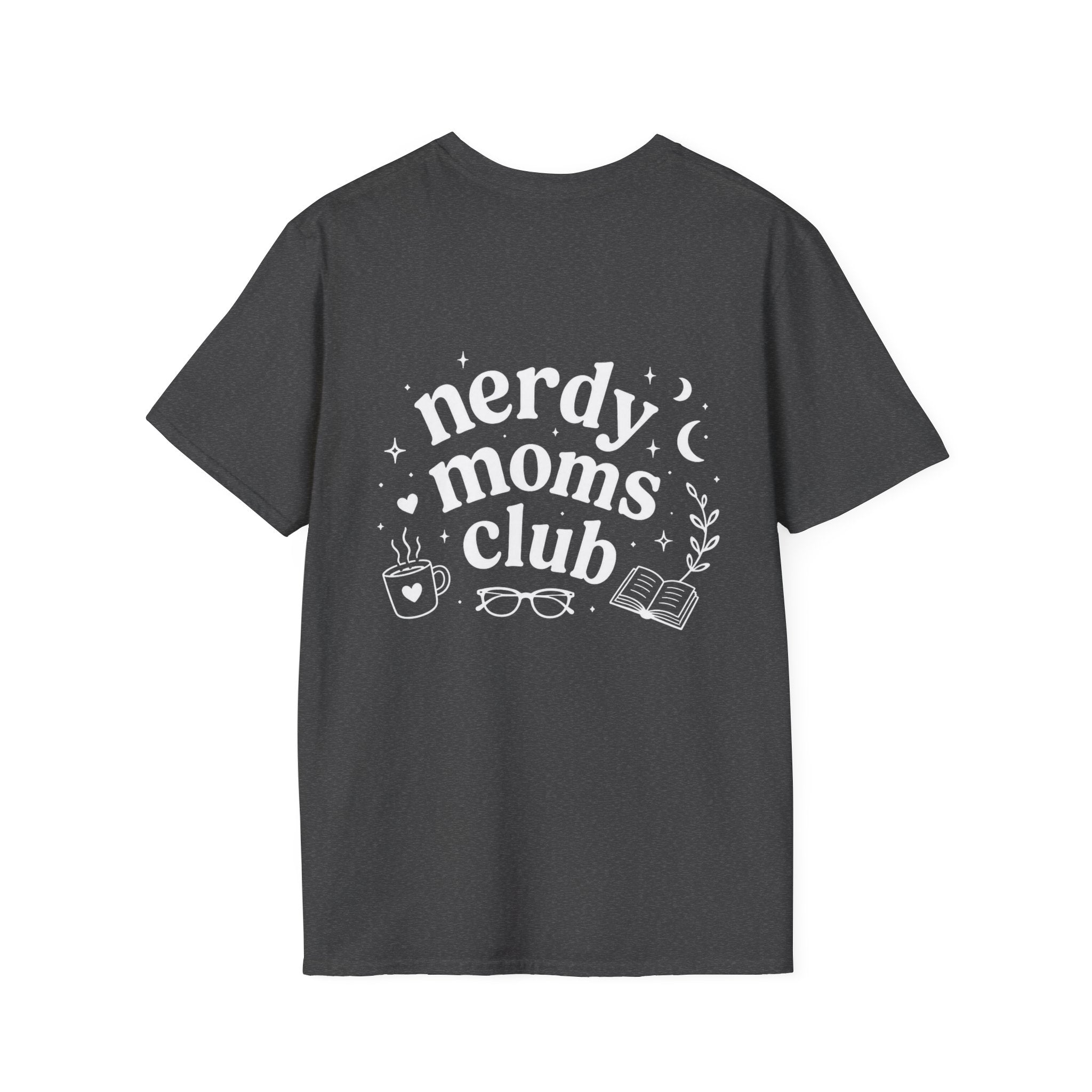 D20 Dice Crest T-Shirt — Comfy Nerdy Moms Club Tee