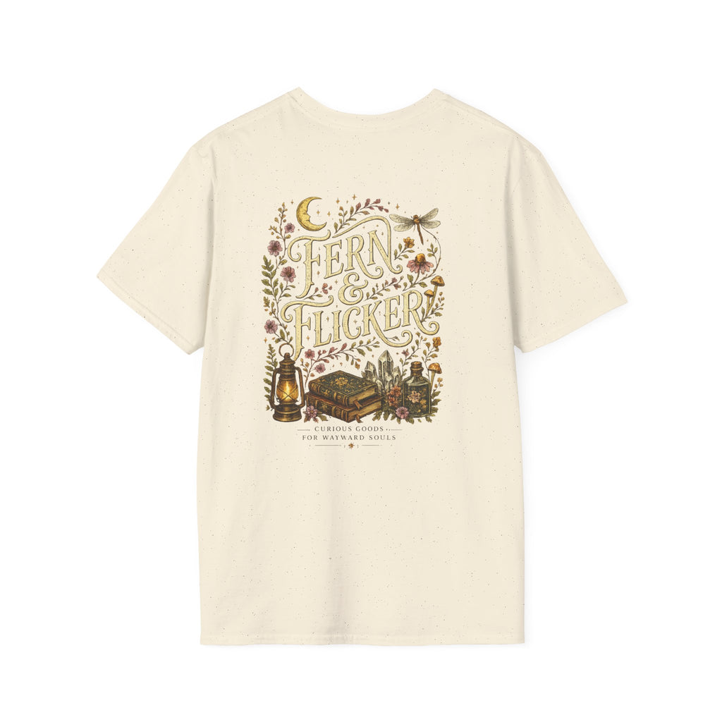 Fern & Flicker Gold and Laurel Brand Tee