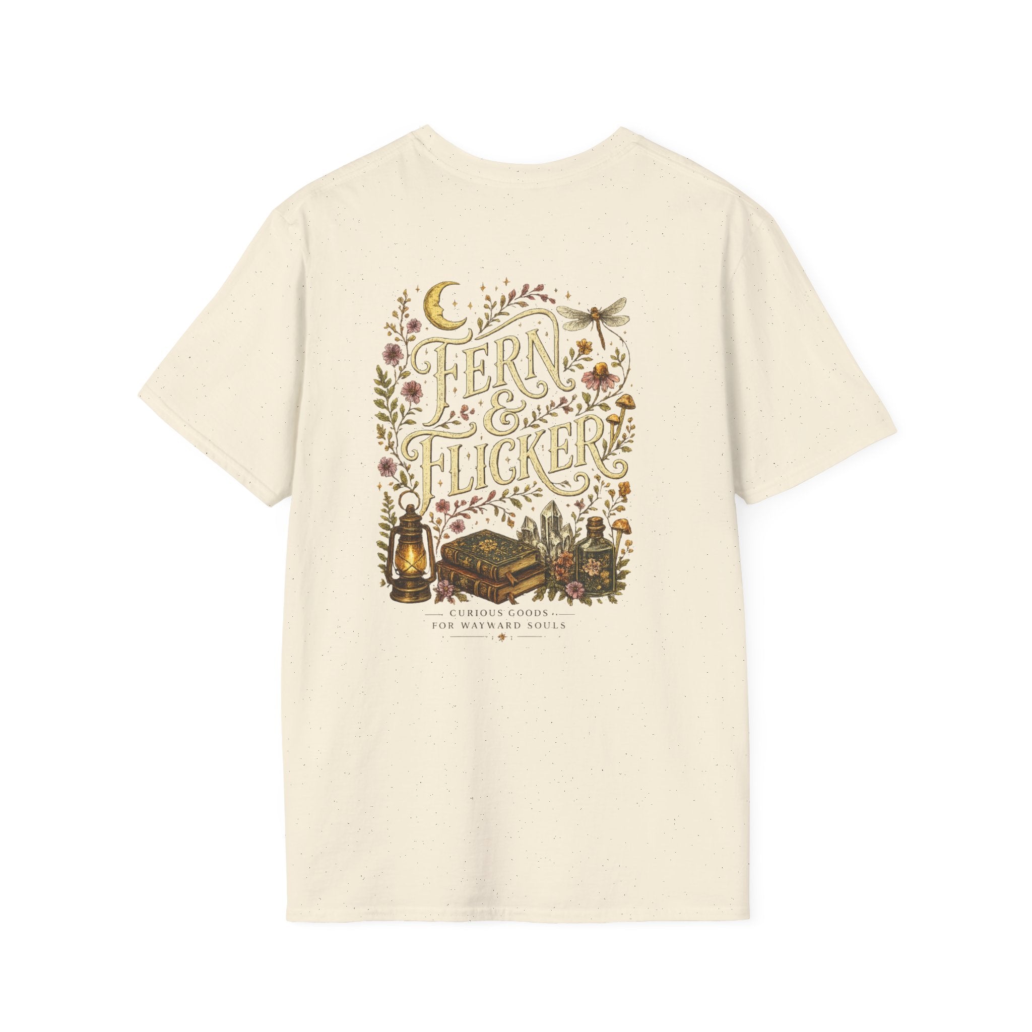 Fern & Flicker Gold and Laurel Brand Tee