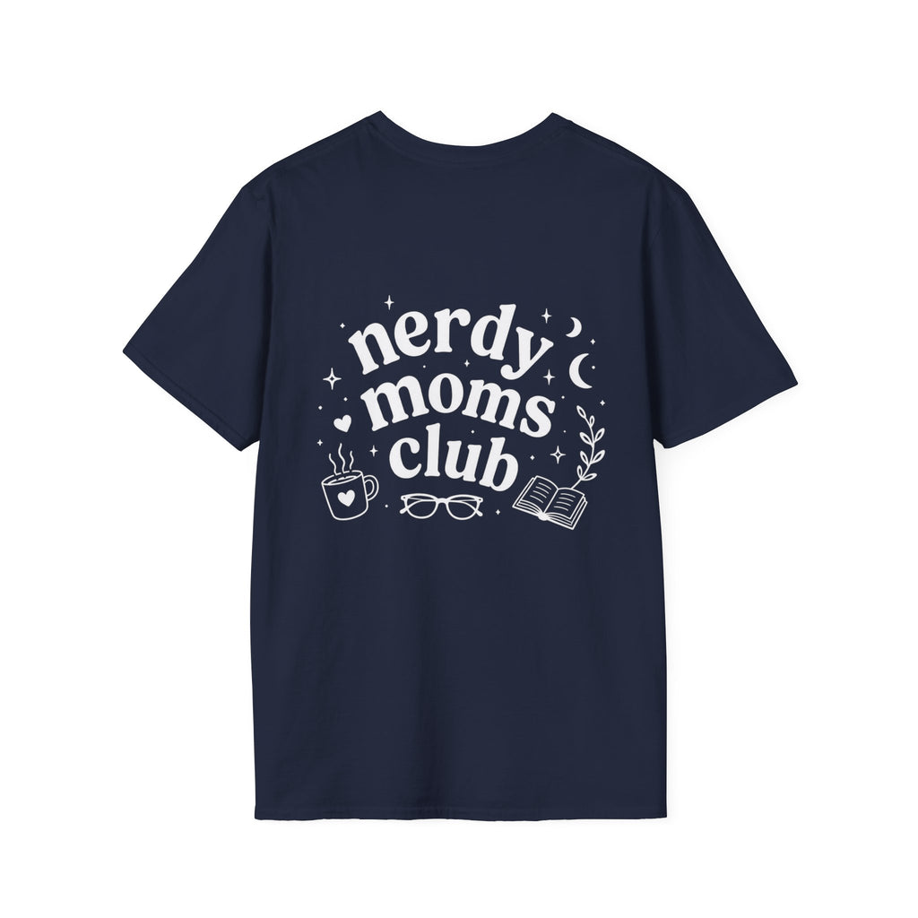 D20 Dice Crest T-Shirt — Comfy Nerdy Moms Club Tee