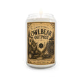 Owlbear Outpost Scented Soy Candle — 13.75 oz (Woodland Campfire Aroma)