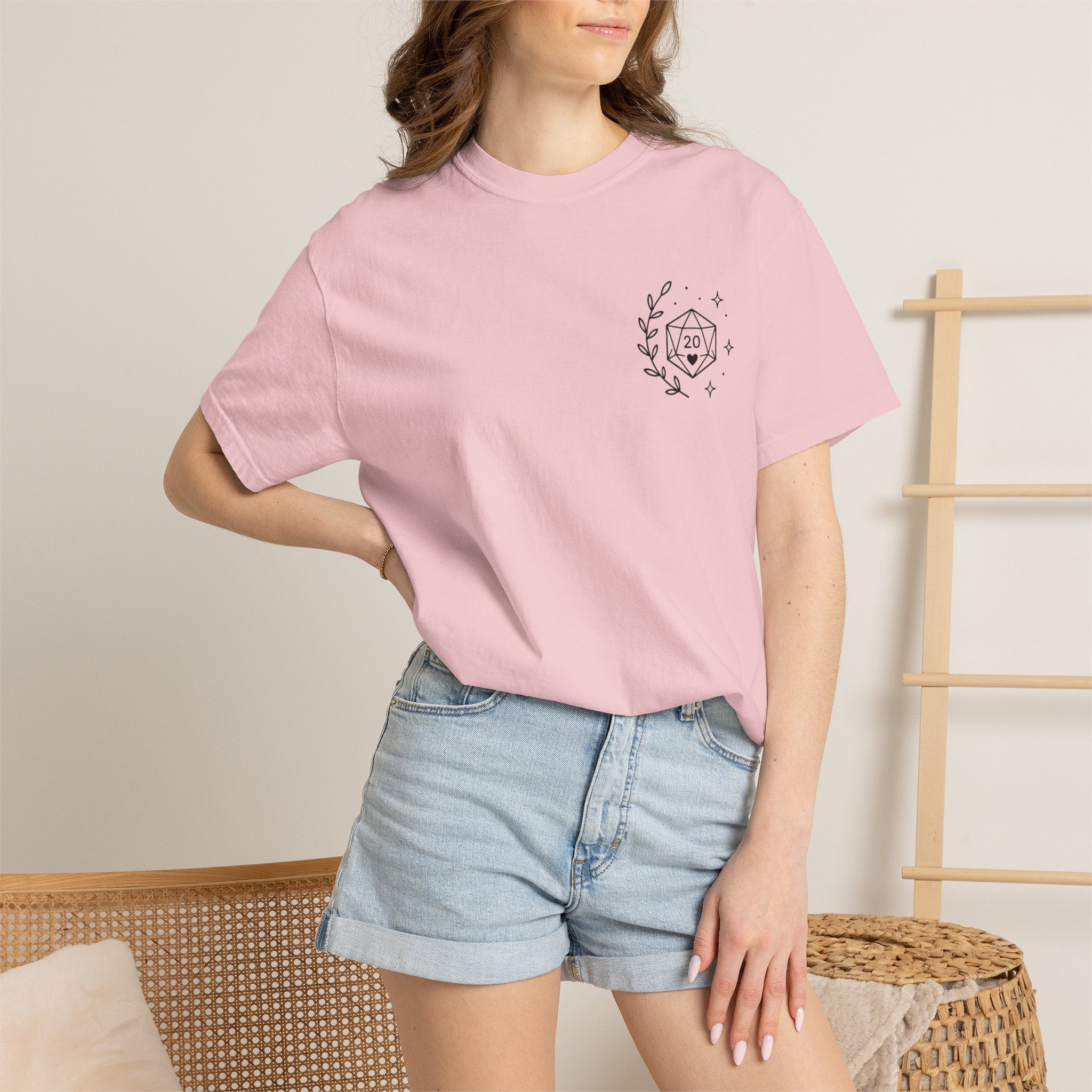Colorful Nerdy Moms Club T-Shirt — Graphic "Raising Tiny Humans One Quest at a Time" Tee