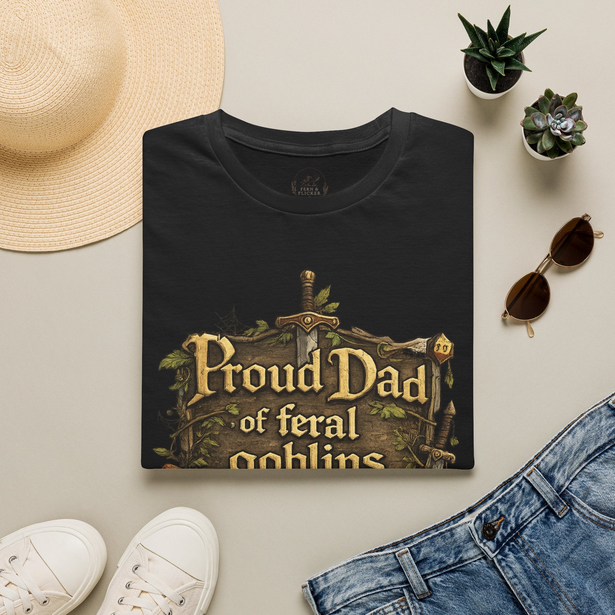 Proud Dad of Feral Goblins T-Shirt