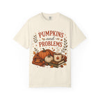 Pumpkins and Problems Tee — Cozy Fall Pumpkin Shirt
