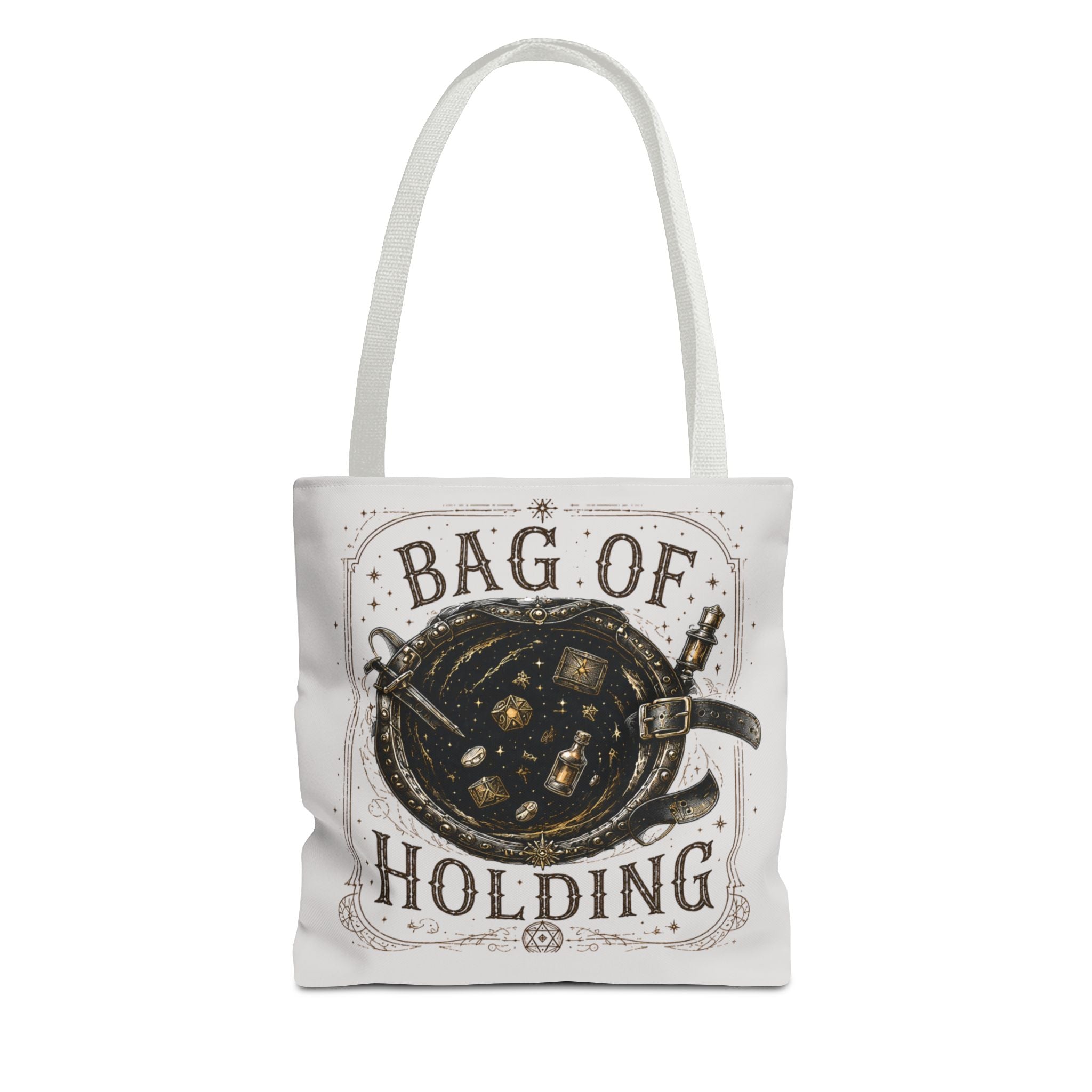 Adventurer's "Bottomless" Tote Bag — RPG Loot Fantasy Canvas Tote