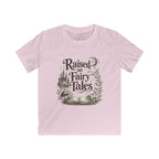Kids T-Shirt — "Raised on Fairy Tales" Storybook Graphic
