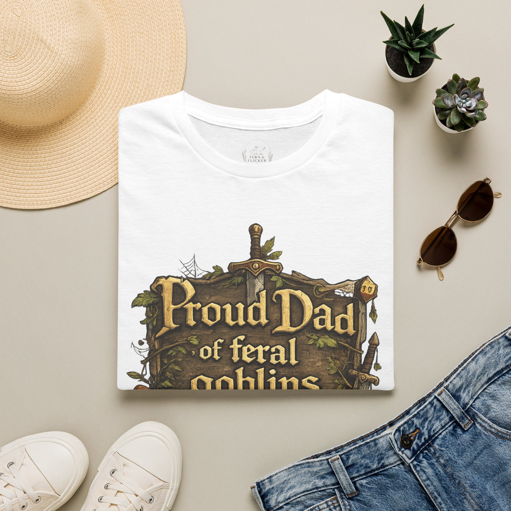 Proud Dad of Feral Goblins T-Shirt