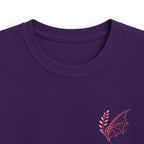 Kids Tee - "Fern & Flicker" Camping Nature Graphic Tee for Girls (Pastel Adventure, Deer & Campfire)