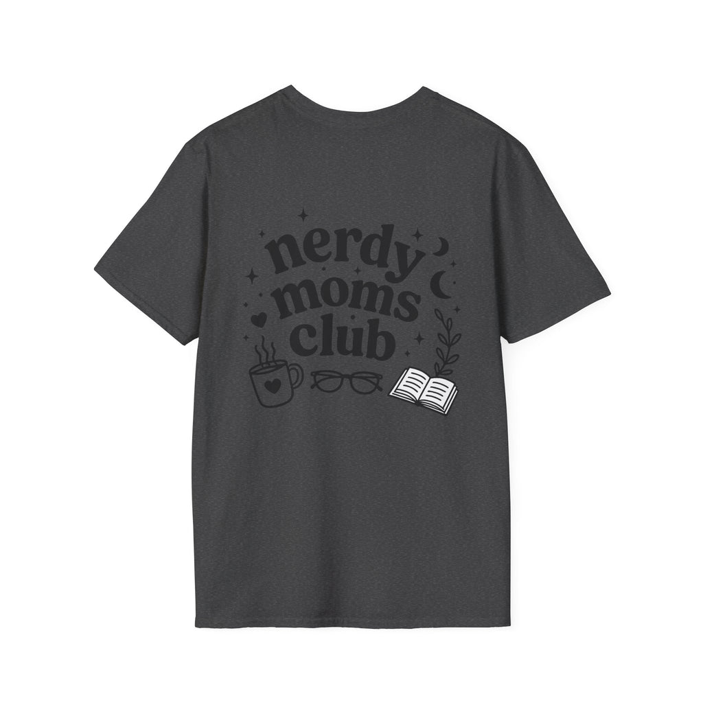 D20 Minimalist Dice T-Shirt — Comfy Nerdy Moms Club Graphic Tee