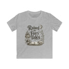 Kids T-Shirt — "Raised on Fairy Tales" Storybook Graphic