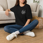 D20 Dice Crest T-Shirt — Comfy Nerdy Moms Club Tee