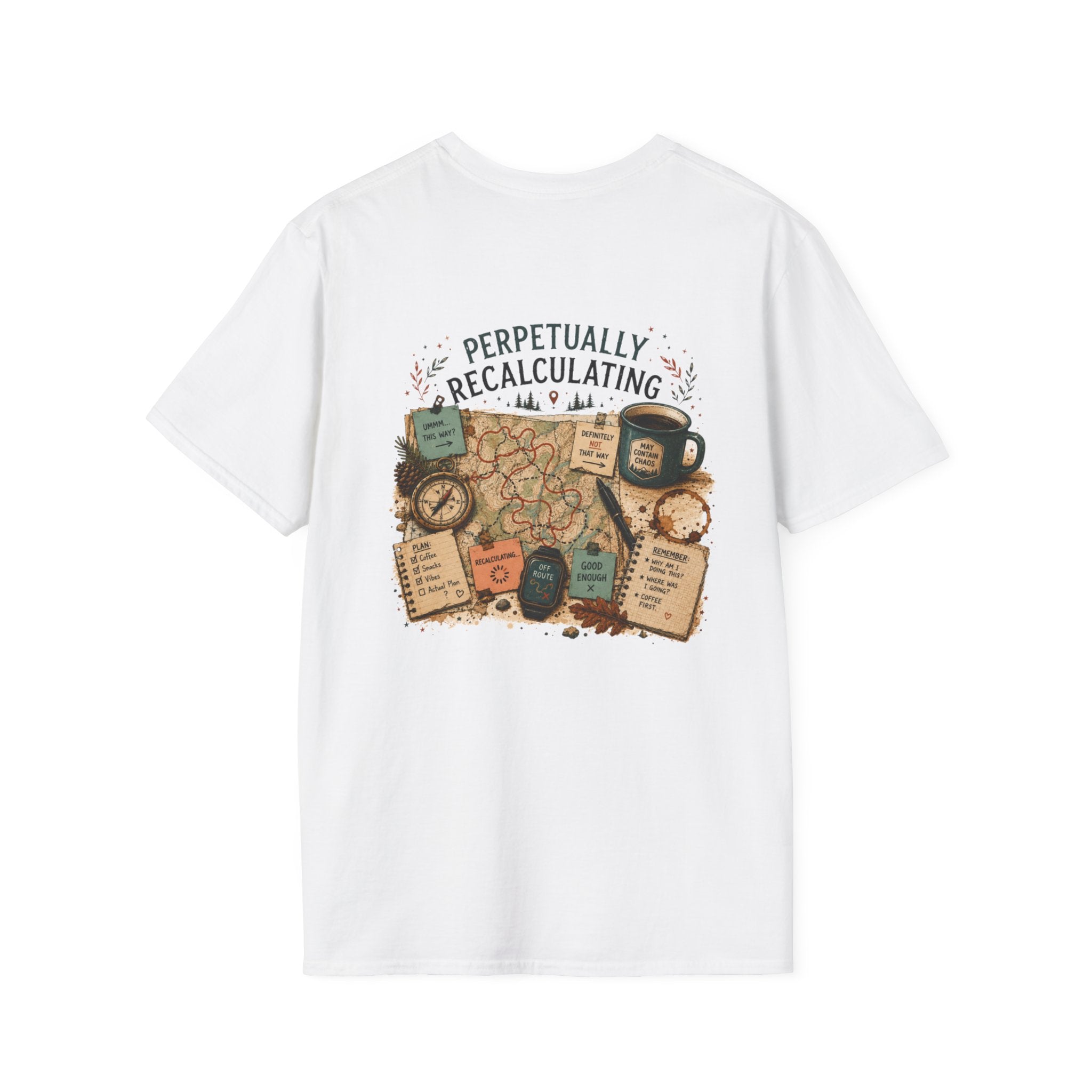 Perpetually Recalculating Funny Graphic Tee