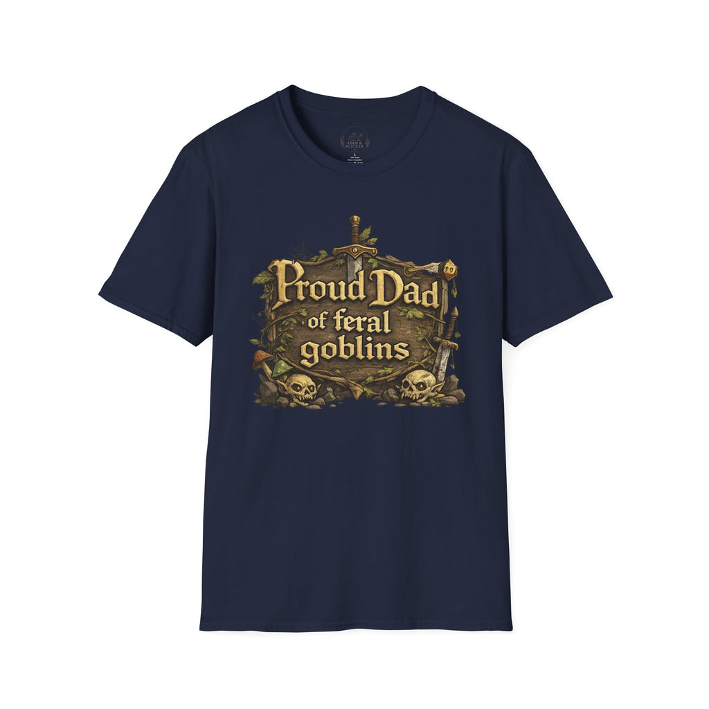 Proud Dad of Feral Goblins T-Shirt