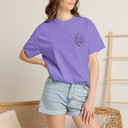 Colorful Nerdy Moms Club T-Shirt — Graphic "Raising Tiny Humans One Quest at a Time" Tee