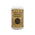 Soy Candle — "Roll for Emotional Damage" Comfort Spice Scent