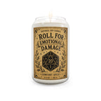 Soy Candle — "Roll for Emotional Damage" Comfort Spice Scent