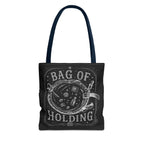 Adventurer's "Bottomless" Tote Bag — RPG Dice & Adventure Chalkboard Design