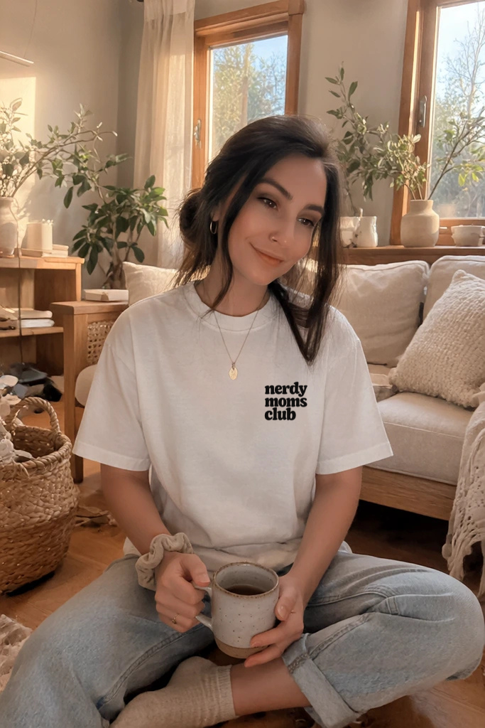 Nerdy Moms Club Tee