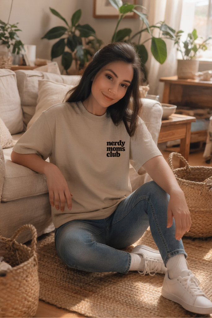 Nerdy Moms Club Tee