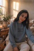 Weird Moms Build Character Sweatshirt - Cozy Crewneck for Funny Moms